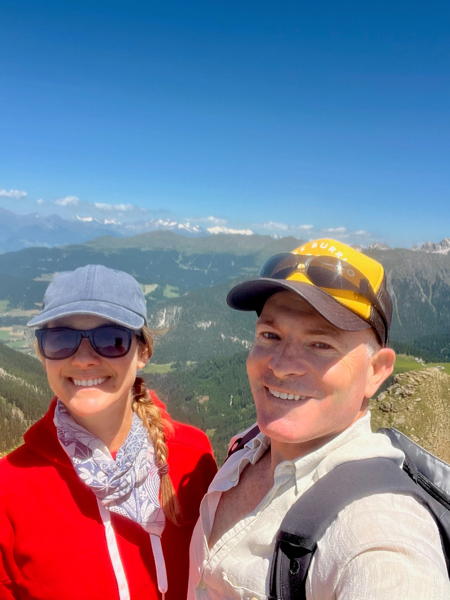 Hiking in the Dolomites