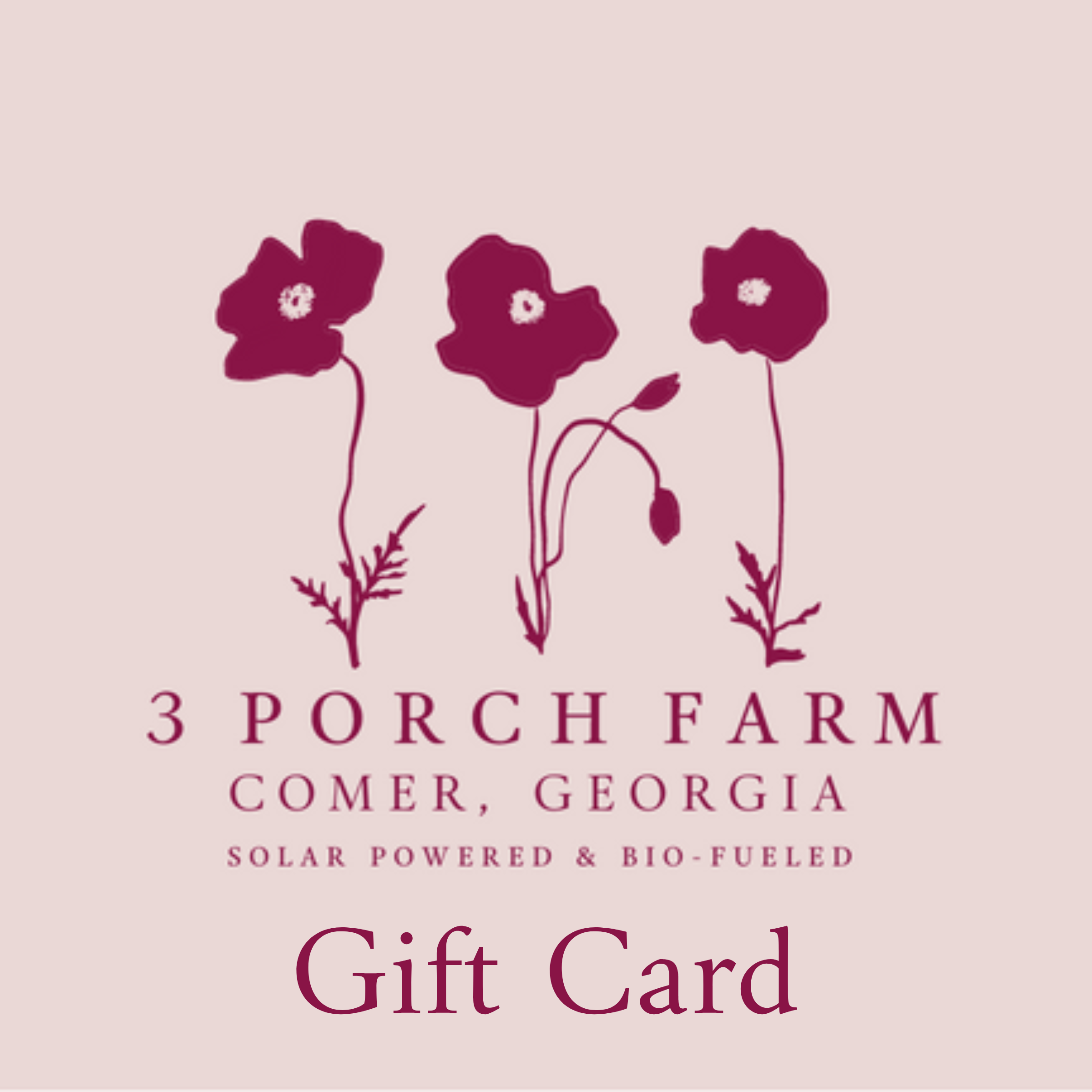 3 Porch Farm Digital Gift Card